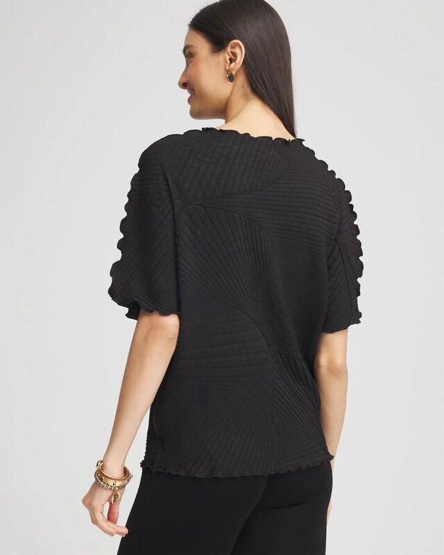 Travelers Collection Embossed Top - image 3